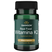 Swanson Witamina K2 MK-7 200 mcg 30 kapsułek