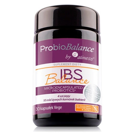 Probiotyk ProbioBalance IBS Balance 10 mld - 30 kapsułek Aliness