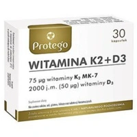 Protego Witamina K2 + D3 - 30 kapsułek