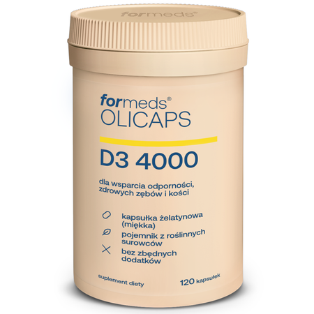 Formeds OLICAPS Witamina D3 4000 IU 120 kapsułek