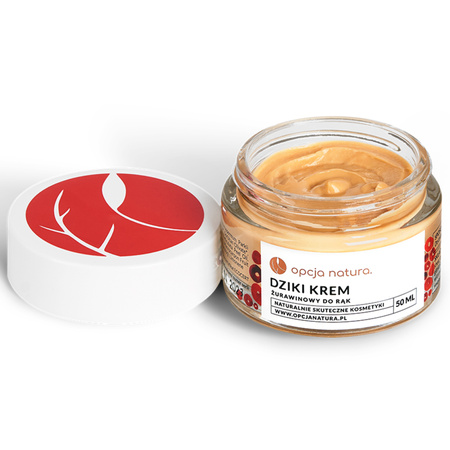 Opcja natura Dziki krem z żurawiną do rąk z 5% mocznikiem - 50 ml