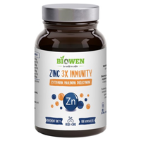 Zinc 3x Immunity Cynk Biowen - 100 kapsułek