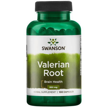 Swanson Waleriana Kozłek lekarski 475 mg 100 kapsułek