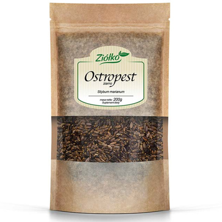 Ziółko Ostropest plamisty Ziarno - 200 g