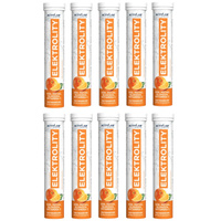 [Zestaw] 10x Activlab Pharma Elektrolity o smaku pomarańczowym - 20 tabletek musujących