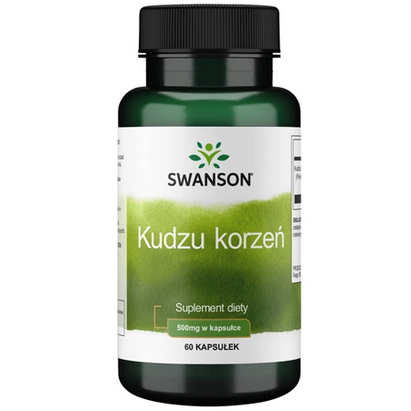 Kudzu 500 mg Korzeń (60 kaps) Swanson