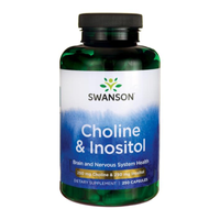 Swanson Cholina + Inozytol 250 mg - 250 kapsułek