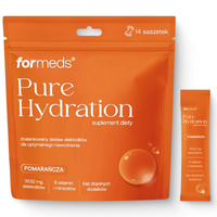 Formeds Elektrolity w proszku o smaku pomarańczy (14 saszetek) Sód Magnez Potas