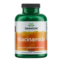 Swanson Niacynamid Niacyna 500 mg Witamina B3 - 250 kapsułek