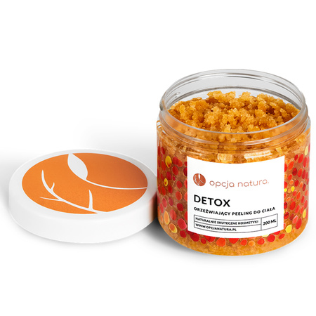 Opcja natura Peeling Detox Orzeźwiający peeling do ciała - 200 ml