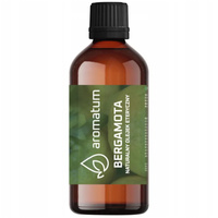 Naturalny Olejek Eteryczny z bergamotki Aromatum - 100 ml