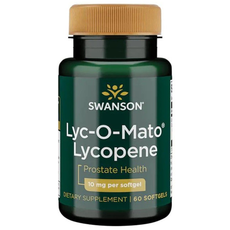 Swanson Likopen Lyc-O-Mato 10 mg 60 kapsułek