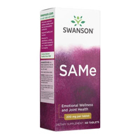 Swanson SAMe (S-adenozylo L-metionina) 200 mg - 60 tabletek