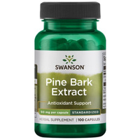 Swanson Kora sosnowa (Pine Bark) Extract 50 mg - 100 kapsułek