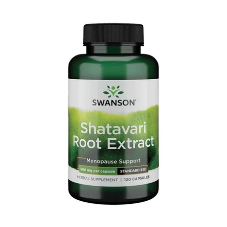 Swanson Shatavari Ekstrakt 500 mg - 120 kapsułek