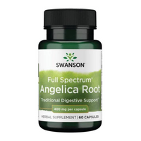 Swanson Dzięgiel Korzeń (Angelica Root) 400 mg - 60 kapsułek