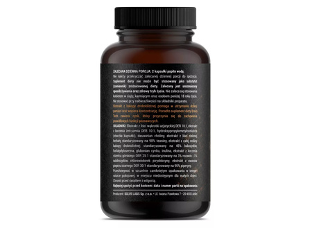 Brain Tech Nootropik Pamięć i Koncentracja 30 kapsułek Solve Labs