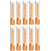 [Zestaw] 10x Activlab Pharma Elektrolity o smaku pomarańczowym - 20 tabletek musujących