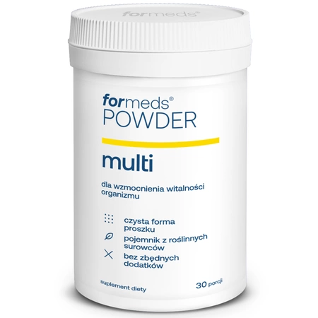 POWDER MULTI Multiwitamina Witaminy i minerały w proszku (30 porcji) ForMeds