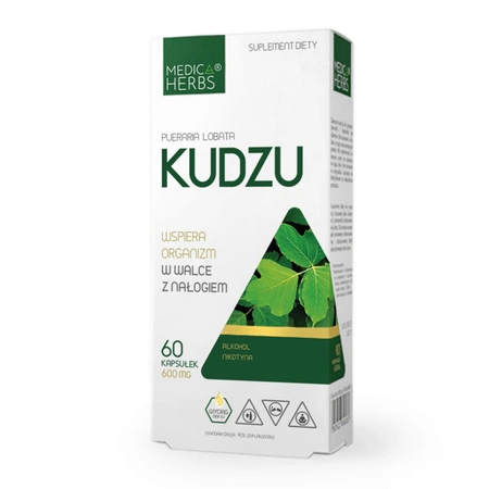 Medica Herbs Kudzu 600 mg 60 kapsułek