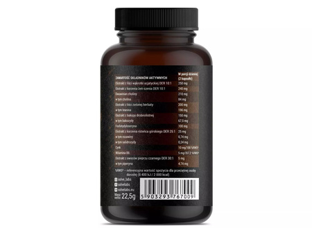 Brain Tech Nootropik Pamięć i Koncentracja 30 kapsułek Solve Labs