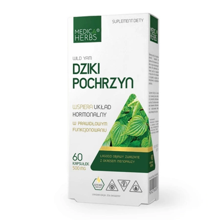 Medica Herbs Dziki Pochrzyn 500 mg - 60 kapsułek