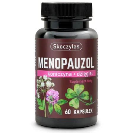 Menopauzol Czerwona Koniczyna + Dzięgiel (60 kaps) Skoczylas