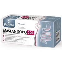 Protego Maślan Sodu 300 mg - 60 kapsułek