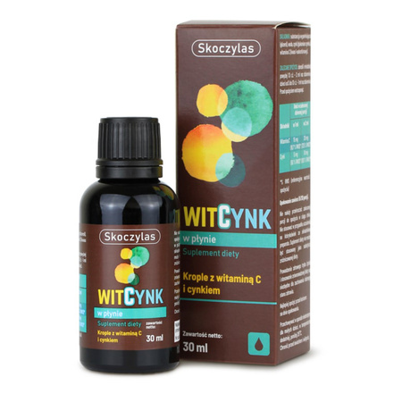 Witamina C + Cynk w płynie (30 ml) Skoczylas