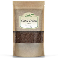 Ziółko Siemię Lniane brązowe Ziarno - 200 g