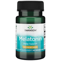 Swanson Melatonina 500 mcg 60 kapsułek