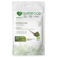 Moringa BIO w proszku 42g BeOrganic Aliness