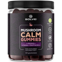 Solve Labs Calm Gummies Żelki z szafranem, reishi i GABA, 60 szt.