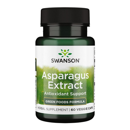 Swanson Szparag (Asparagus) Ekstrakt - 60 kapsułek