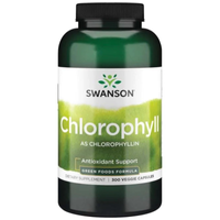 Swanson Chlorofil 60 mg i Lucerna 410 mg (Alfalfa) 300 kapsułek