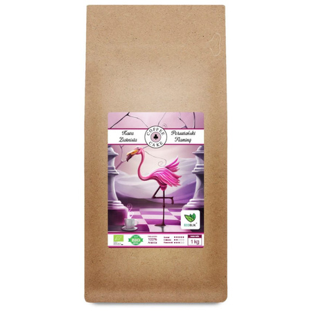 Kawa ziarnista ARABICA 100% Peruwiański Flaming BIO 1kg Ecoblik