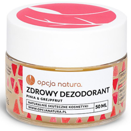 Opcja natura Zdrowy dezodorant pinia & grejpfrut - 50 ml