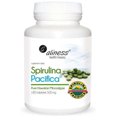 Spirulina Hawajska Pacyfica 180 tabletek Aliness