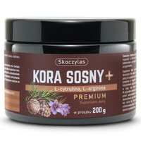 Kora Sosny + L-cytrulina + L-arginina w Proszku (200 g) Skoczylas