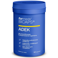 Bicaps ADEK Complex Witamina A D E K2 MK-7 (60 kaps) ForMeds