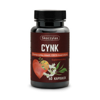 Cynk 3 formy Miedź EGCG Kwercetyna (60 kaps) Skoczylas