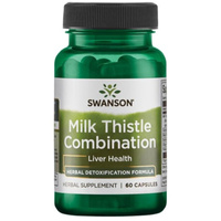 Swanson Milk Thistle Combination - 60 kapsułek