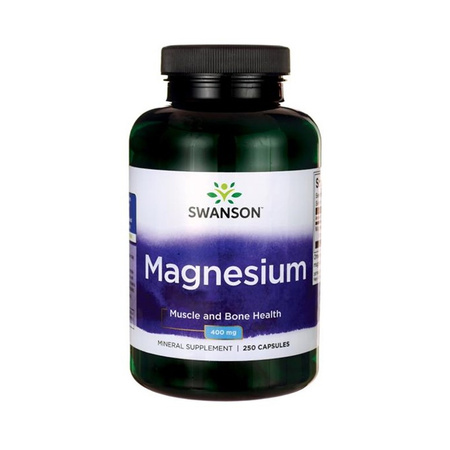 Swanson Magnez (Tlenek) 200 mg - 250 kapsułek