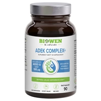 Witaminy ADEK Complex+ Biowen - 90 kapsułek