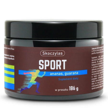 Skoczylas Sport L-Arginina L-Cytrulina Guarana w proszku 186g