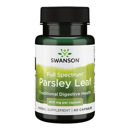 Swanson Natka Pietruszki (Parsley Leaf) 400 mg - 60 kapsułek