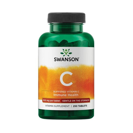 Swanson Witamina C 500 mg (Buforowana) - 250 tabletek