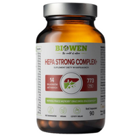 Hepa Strong Complex+ Biowen - 90 kapsułek - Wsparcie wątroby