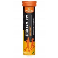 Protego Elektrolity SPORT o smaku malina-winogrono - 20 tabletek musujących