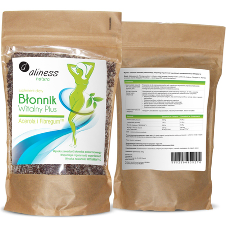 Błonnik 500g Błonnik akacjowy Trawienie Aliness